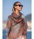 Wool and silk scarf ATU279W