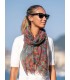 Wool and silk scarf ATU279W