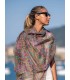 Wool and silk scarf ATU279W