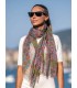 Wool and silk scarf ATU279W