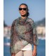 Wool and silk scarf ATU279W