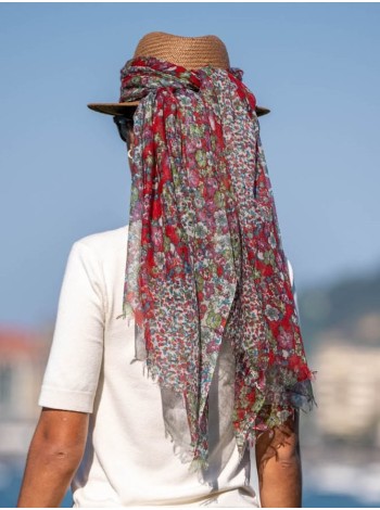 Wool and silk scarf ATU280W