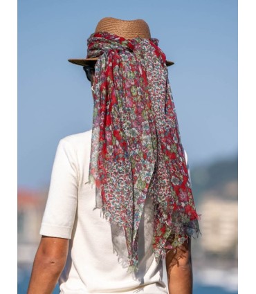 Wool and silk scarf ATU280W