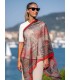 Wool and silk scarf ATU282W