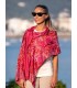 Double silk foulard ATU313CD