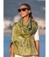 Double silk foulard ATU313CD