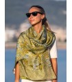 Foulard double en soie ATU313CD