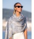 Foulard double en soie ATU313CD