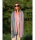 Wool and silk scarf ASW37F