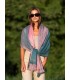 Wool and silk scarf ASW37F