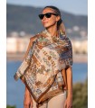 Double silk foulard ATU331CD