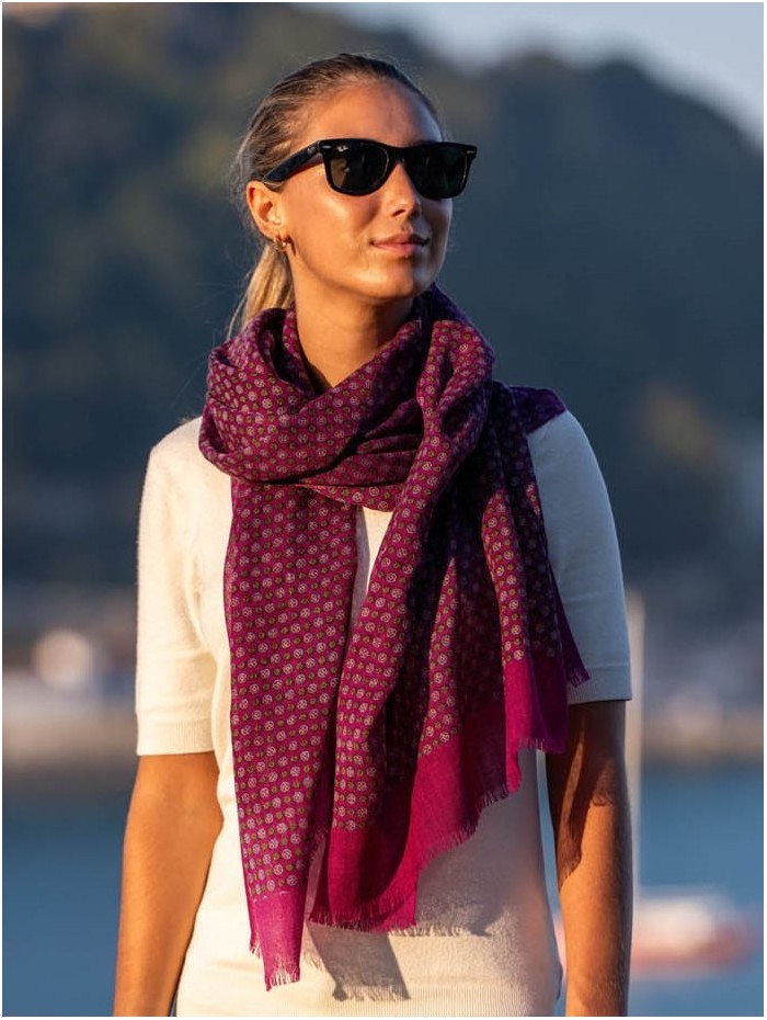 Bufanda de lana AWL07C