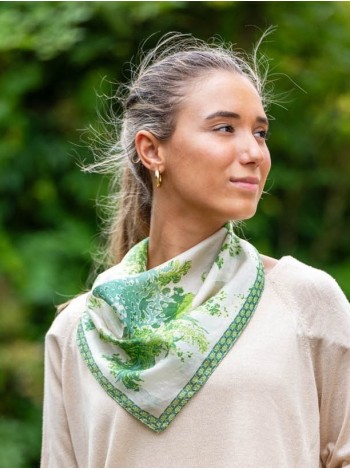 Small square silk scarves ASK274P