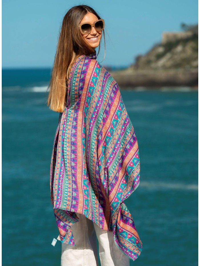 Wool and silk scarf ASW12F