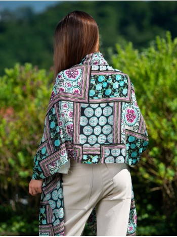 Wool and silk scarf CHE11W