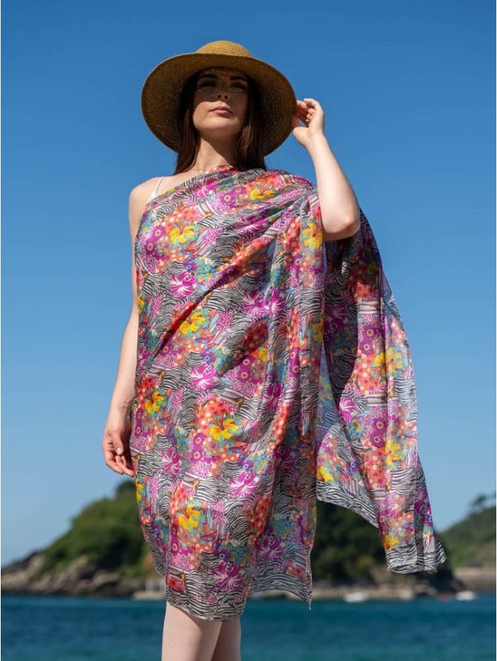 Foulard en soie ASK189C