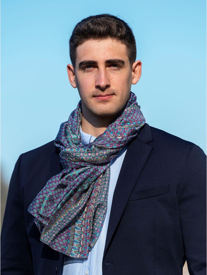 Foulard en soie ASK135C