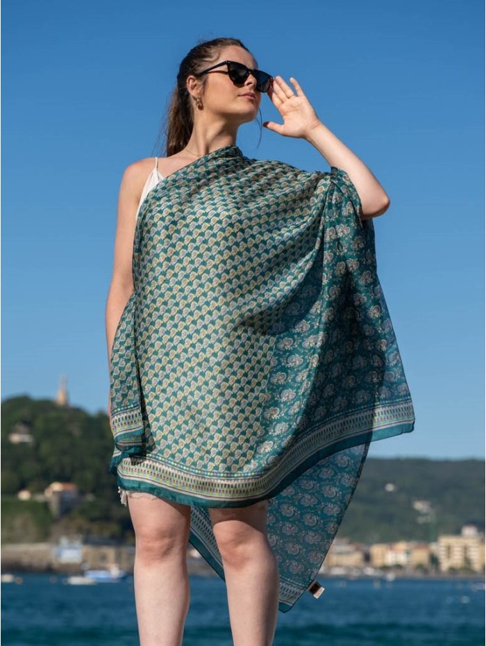 Silk foulard ASK130C