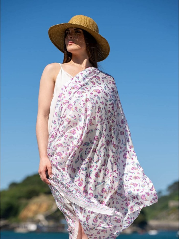 Foulard en soie ASK111C