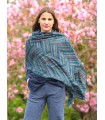 Wool and silk scarf ASW04F