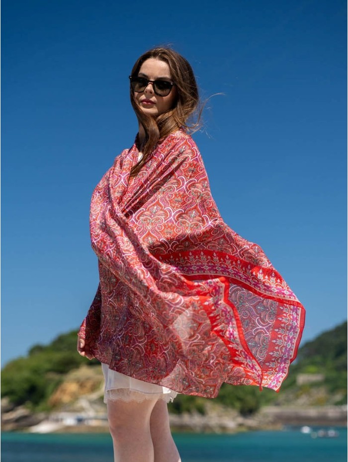 Foulard en soie ATU343C