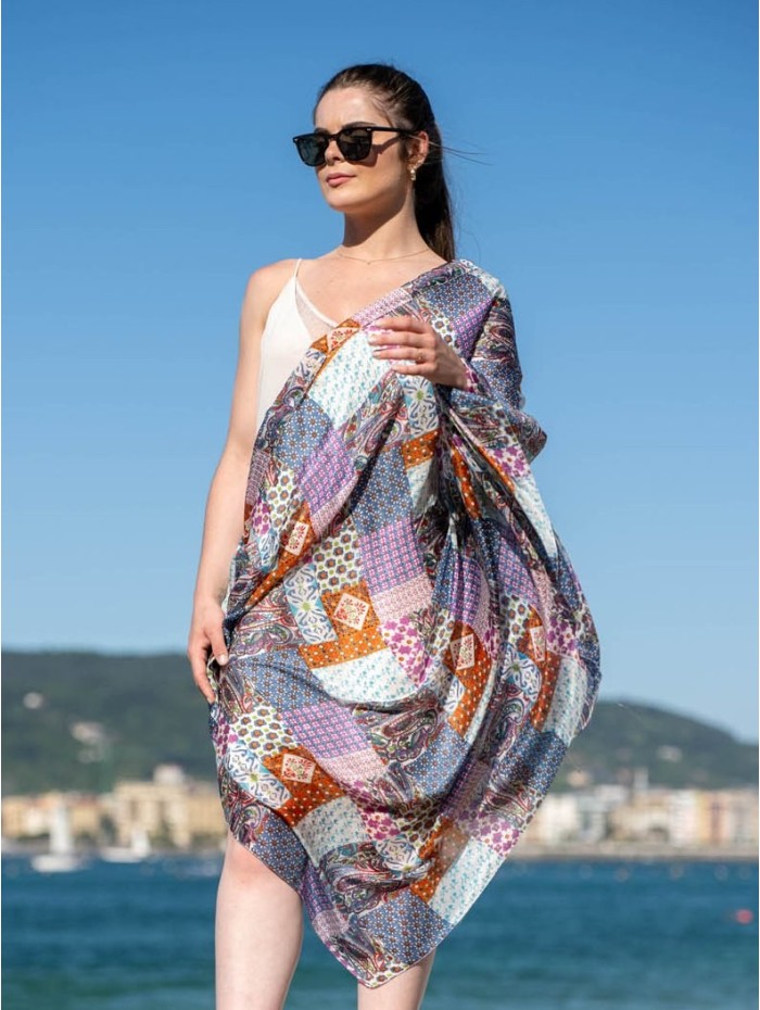 Foulard en soie ATU304C