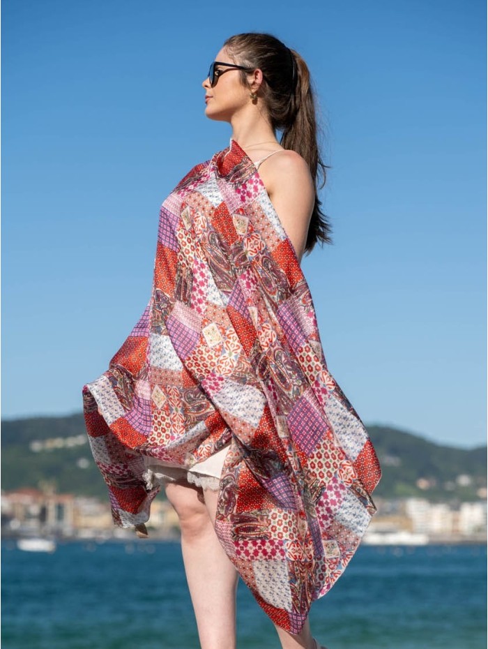 Foulard en soie ATU304C