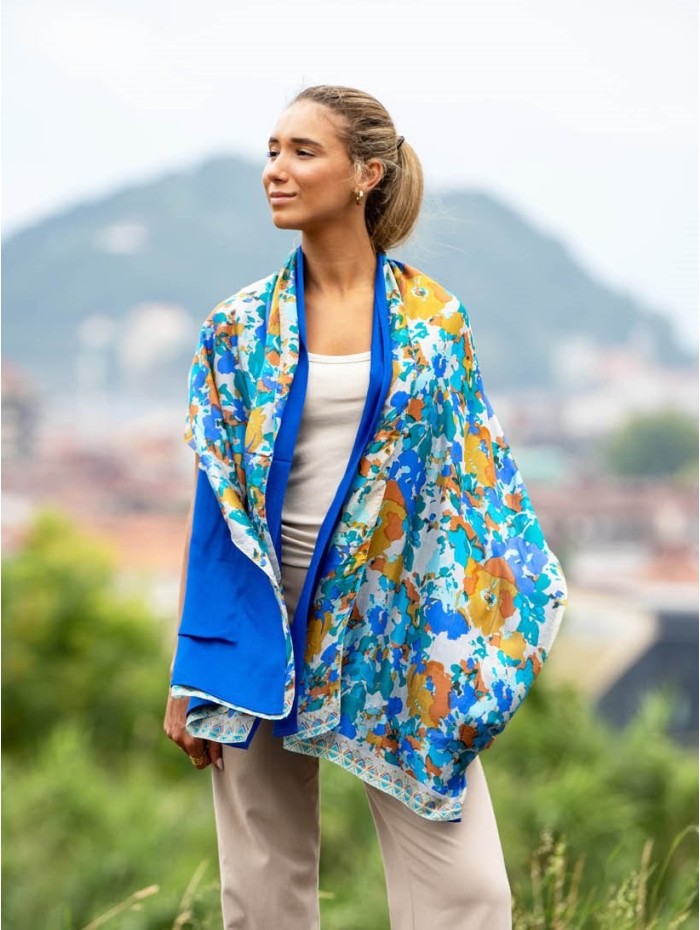 Double silk foulard ASK275CD