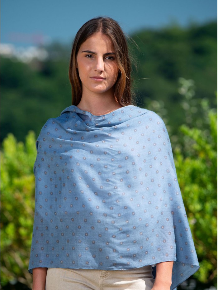 Wool and silk scarf ASW01F