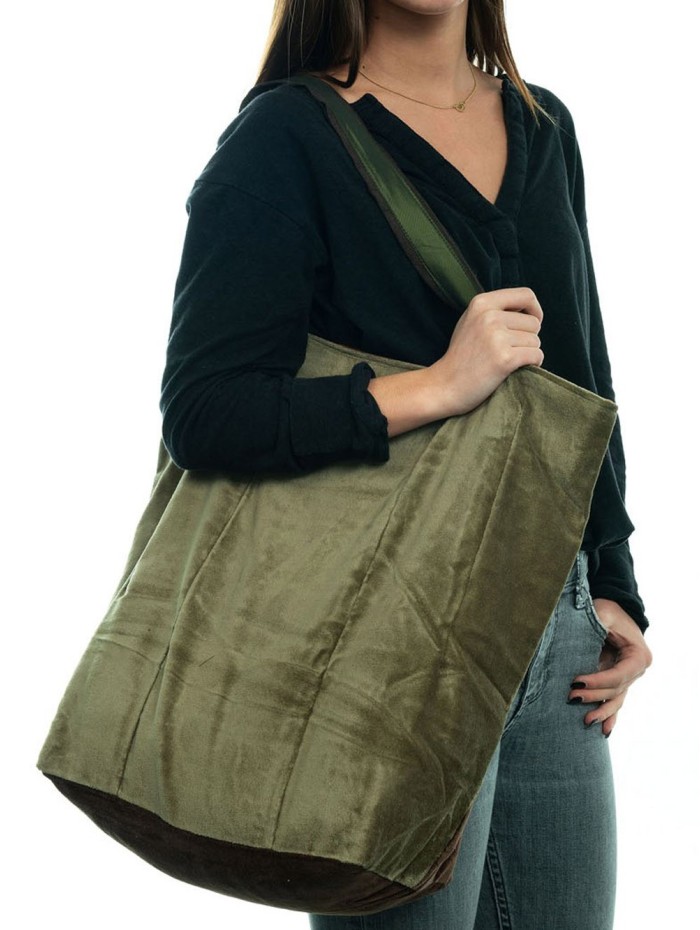 Bolso de terciopelo 2 colores CDT254B1