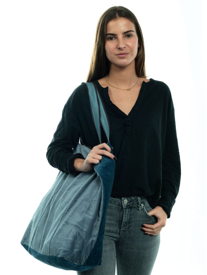 Velvet bag 2 colors CDT254B1