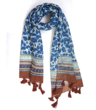 Foulard en coton ANS14F