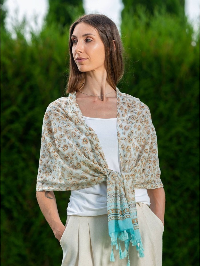 Foulard en coton ANS14F