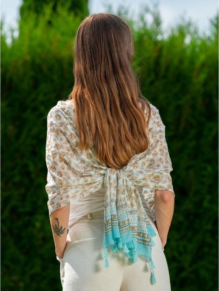 Foulard en coton ANS14F