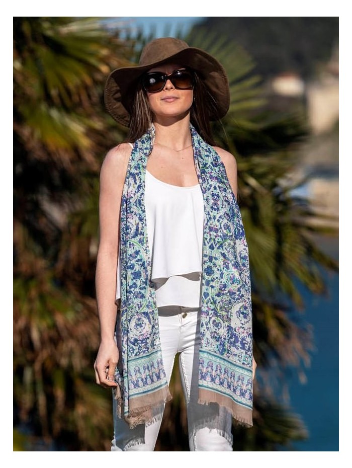 Cotton foulard CHE42F