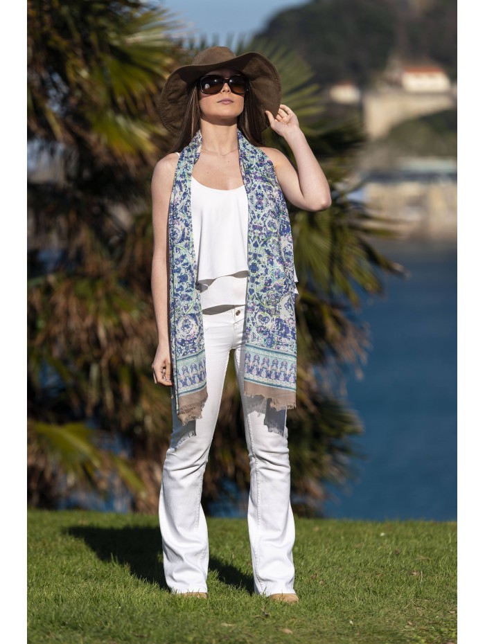 Cotton foulard CHE42F