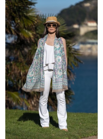 Cotton foulard CHE42F