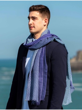 Écharpe en laine et soie CHE05W