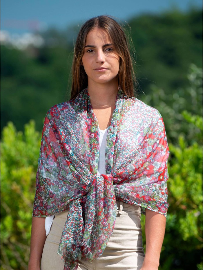 Wool and silk scarf ATU280W