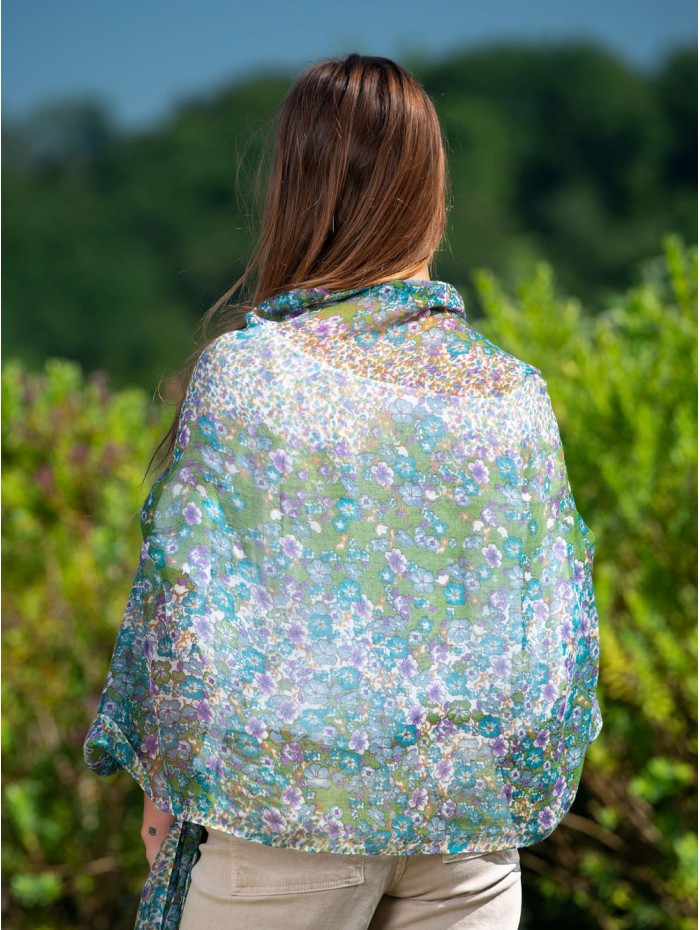 Wool and silk scarf ATU280W