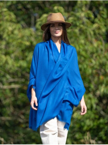 Foulard uni laine-soie ASWBCLASSIC